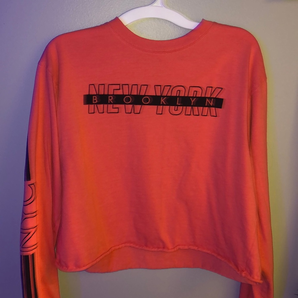 A pink/reddish shirt from target